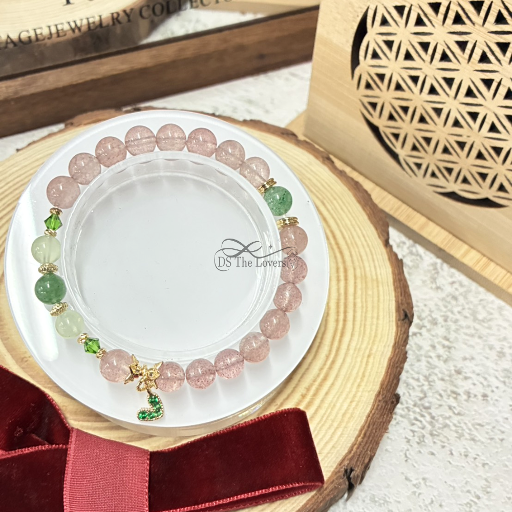 DS The Lovers｜莓果森林・草莓晶葡萄石 甜美浪漫手鍊 (Berry Forest)