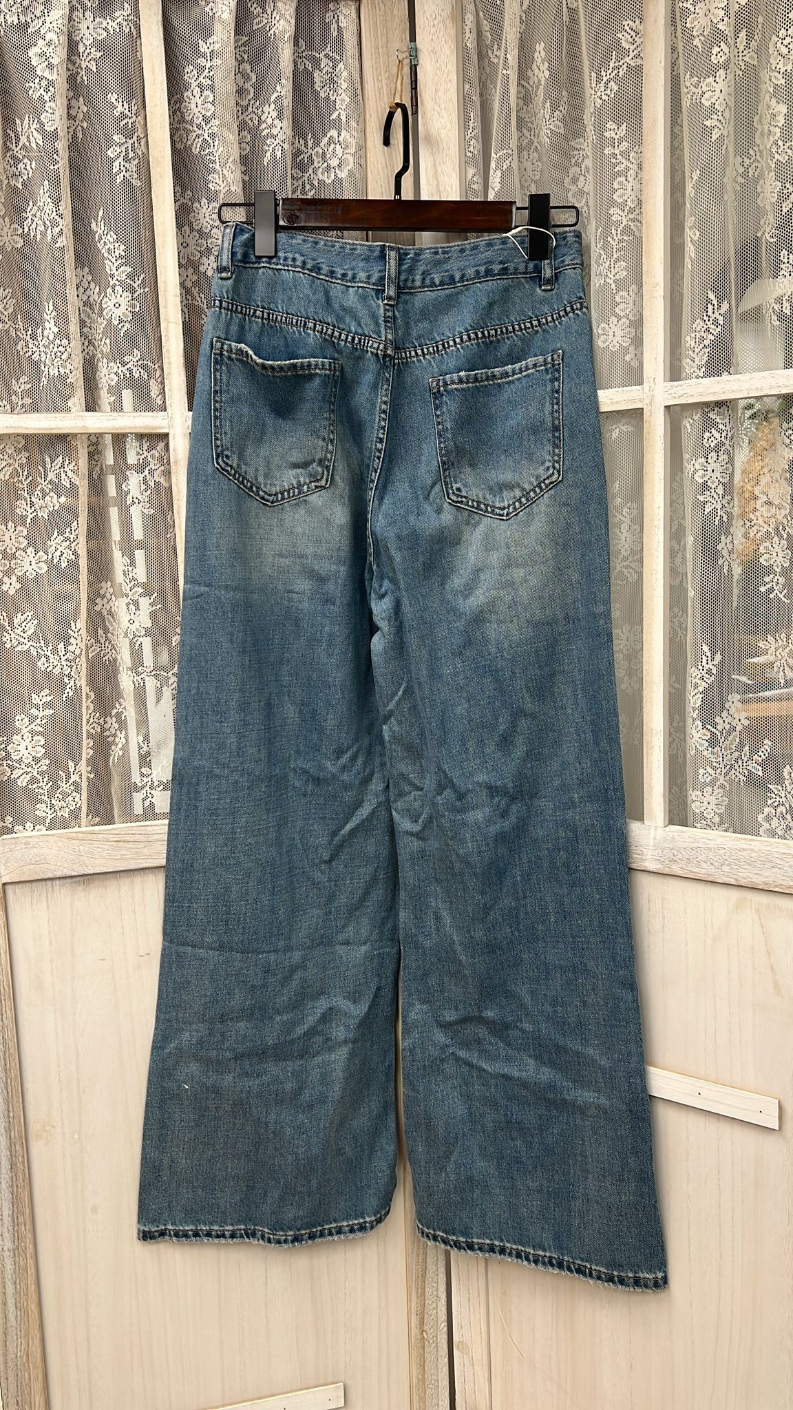 0211CT04-衣物CT-女裝牛仔褲[閃石] L碼 (A4)