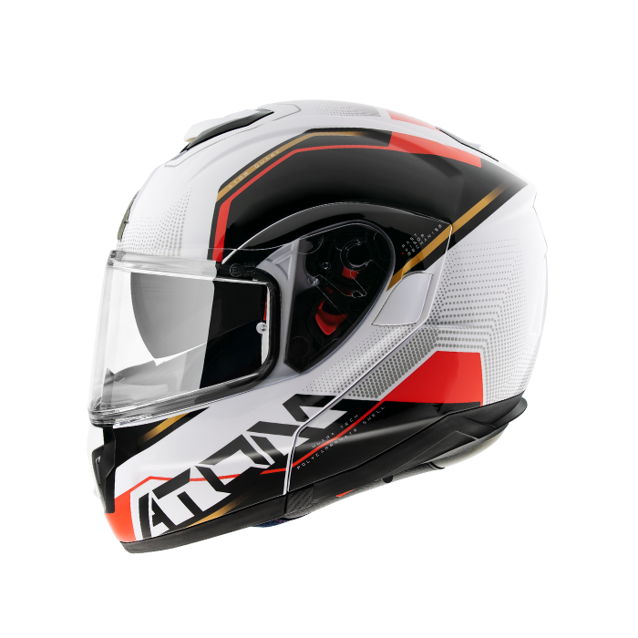 MT HELMETS ATOM SV QUARK B5 GLOSS PEARL WHITE 亮面