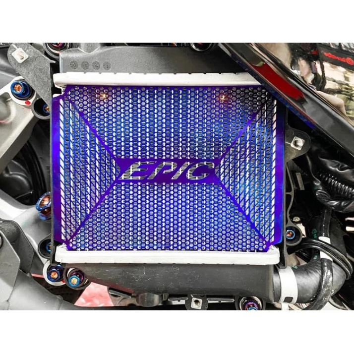 【EPIC】白鐵 鍍鈦 水箱護網 保護網 護罩 水箱 保護 SYM JETSL