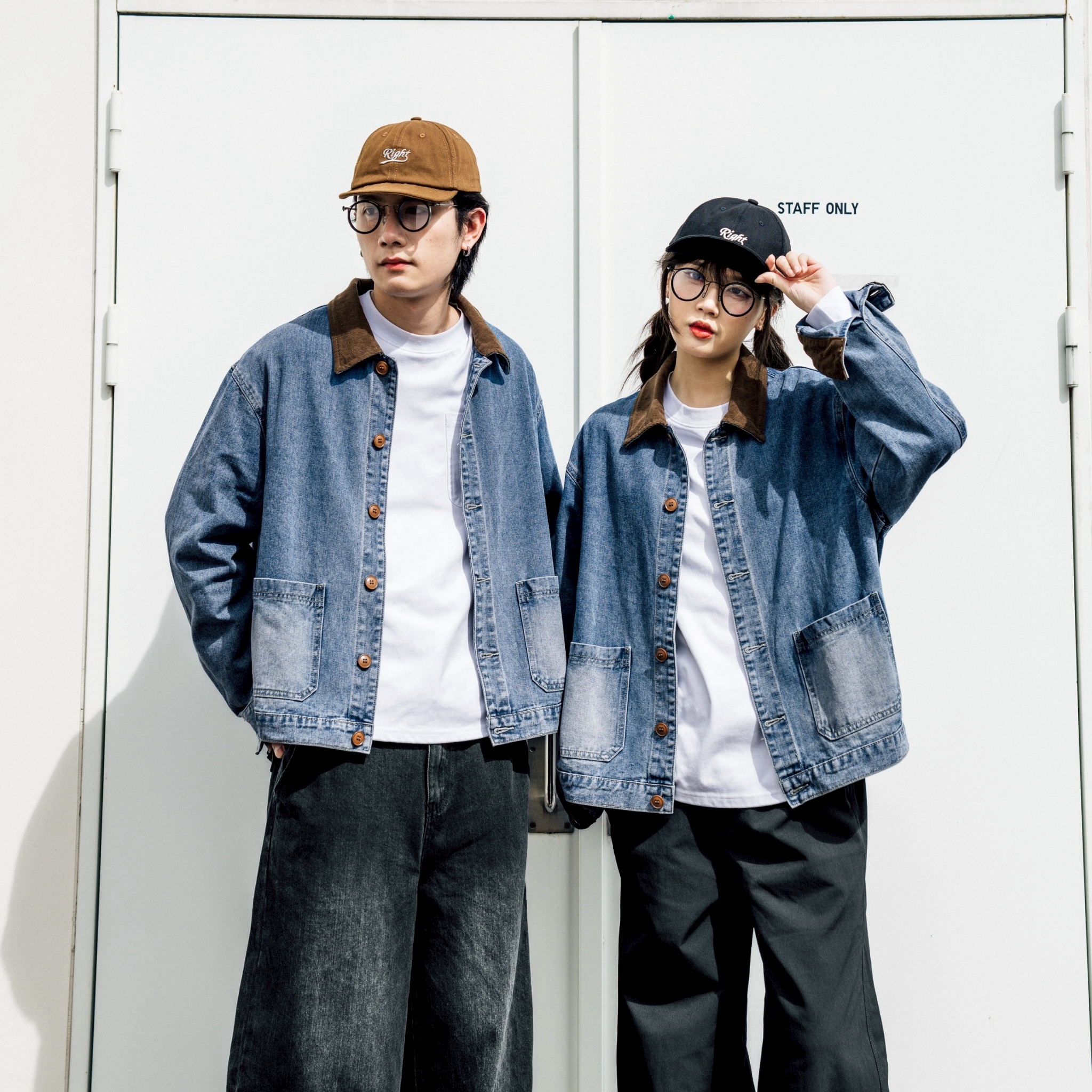 #預購 SBG 燈芯絨口袋牛仔外套 SB811