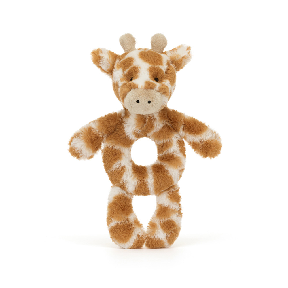 Jellycat Bashful Giraffe Ring Rattle 長頸鹿 手搖鈴