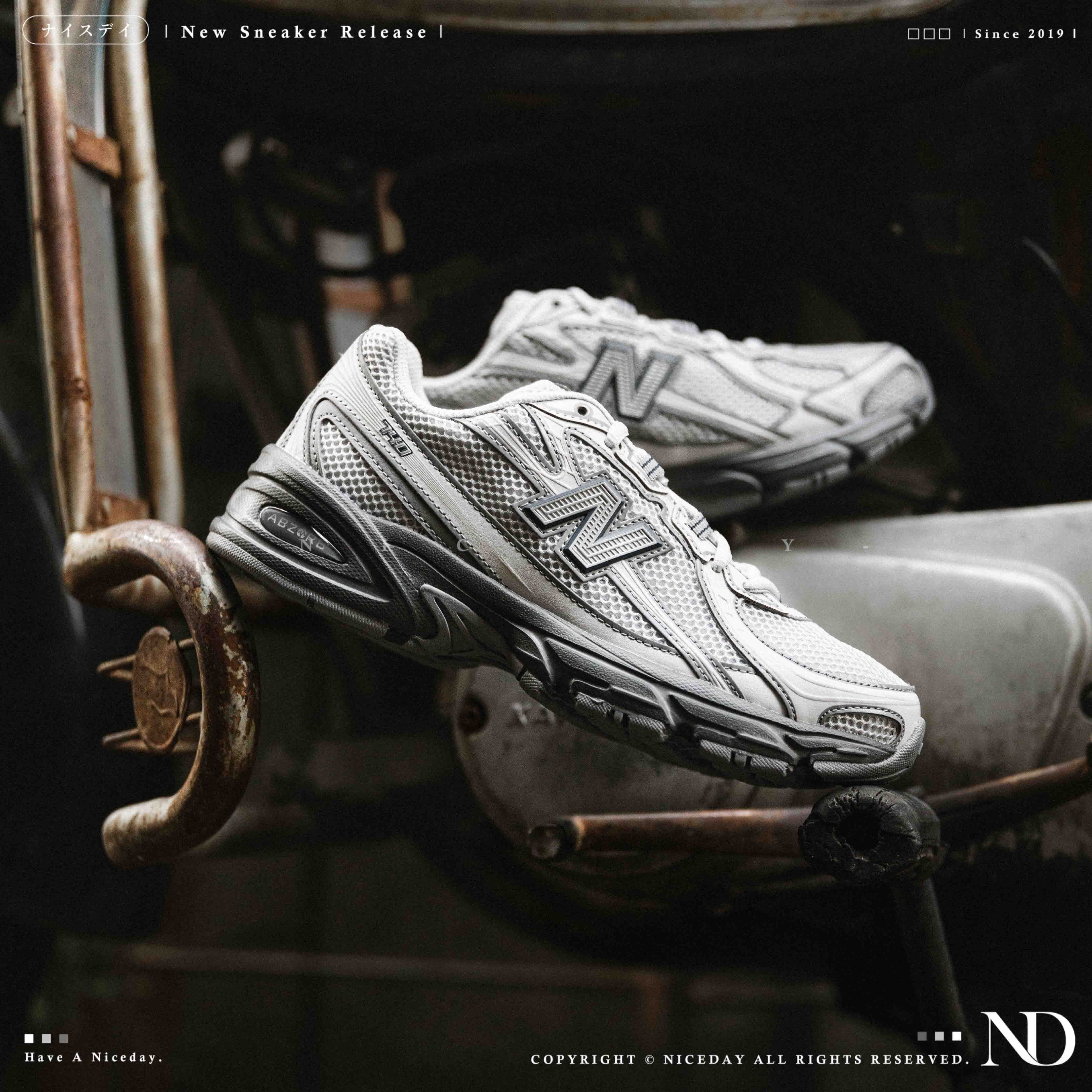 NICEDAY 現貨 New Balance 740 灰色 灰 鐵灰 中性灰 復古 U7407LZ