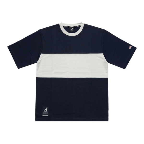 【下殺↘ $399】KANGOL 短袖 短T 條紋 拼接 休閒短袖 6225102989 6225102983