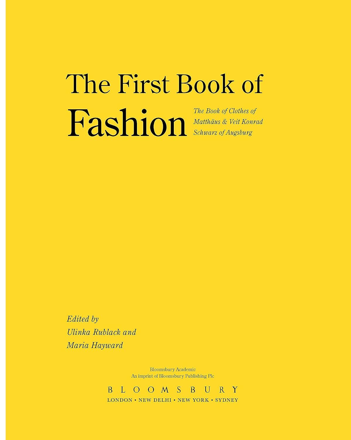 桑格設計書店-The First Book of Fashion: