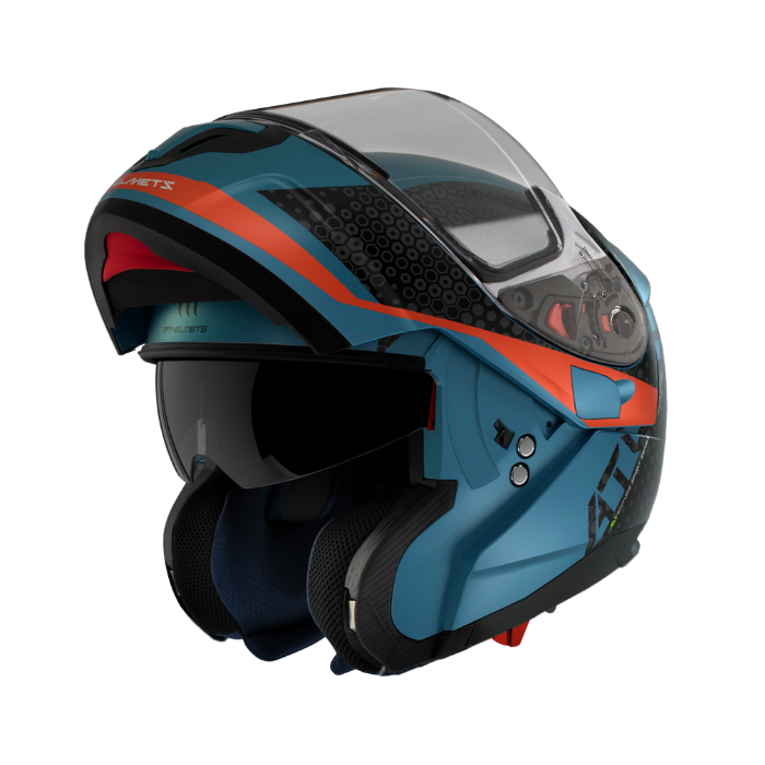 MT HELMETS ATOM SV ADVENTURE B7 MATT BLUE 消光面