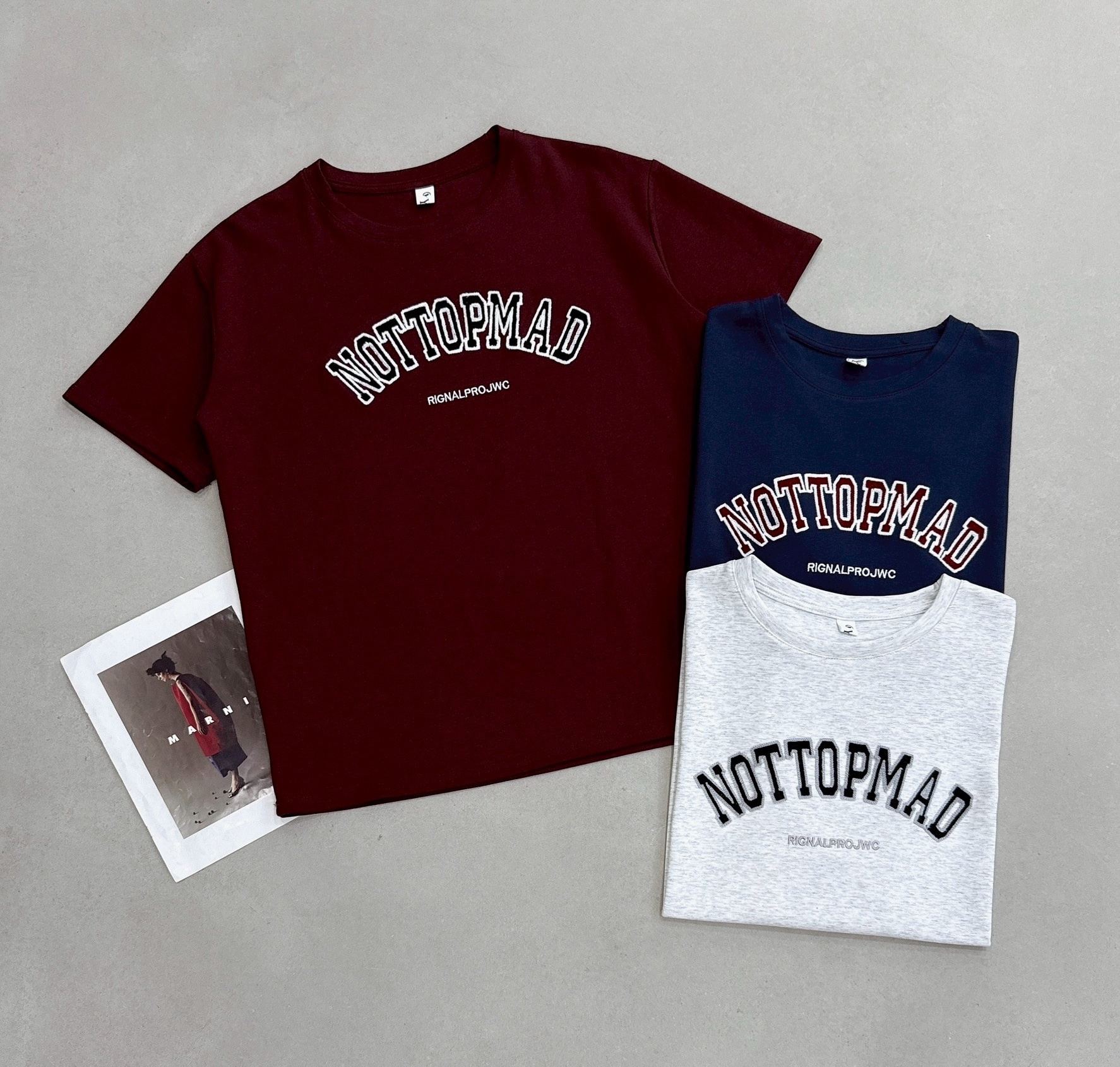 美式雙色NOTTOPMAD棉質衣