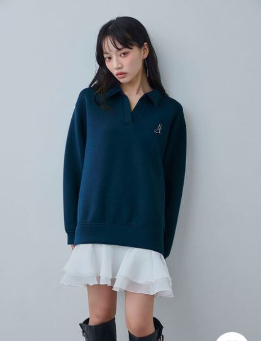 [預購] SNIDEL 小翻領短版洋裝