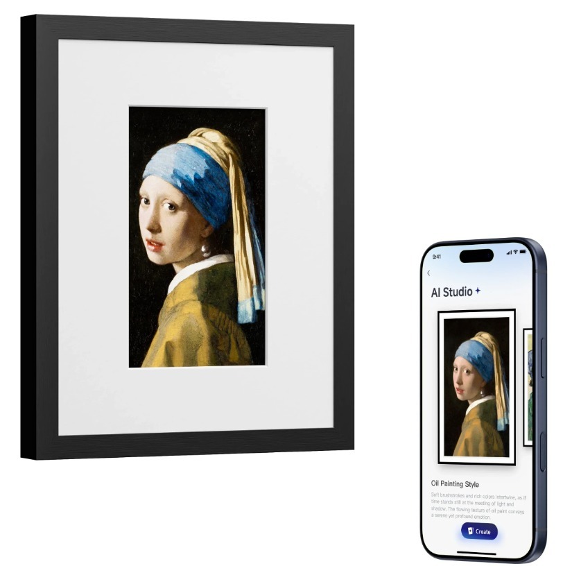 SwitchBot AI 藝術畫布《E-ink Spectra 6 全彩電子墨水畫框》- 7.3"屏 / 13.3"屏 / 31.5"屏