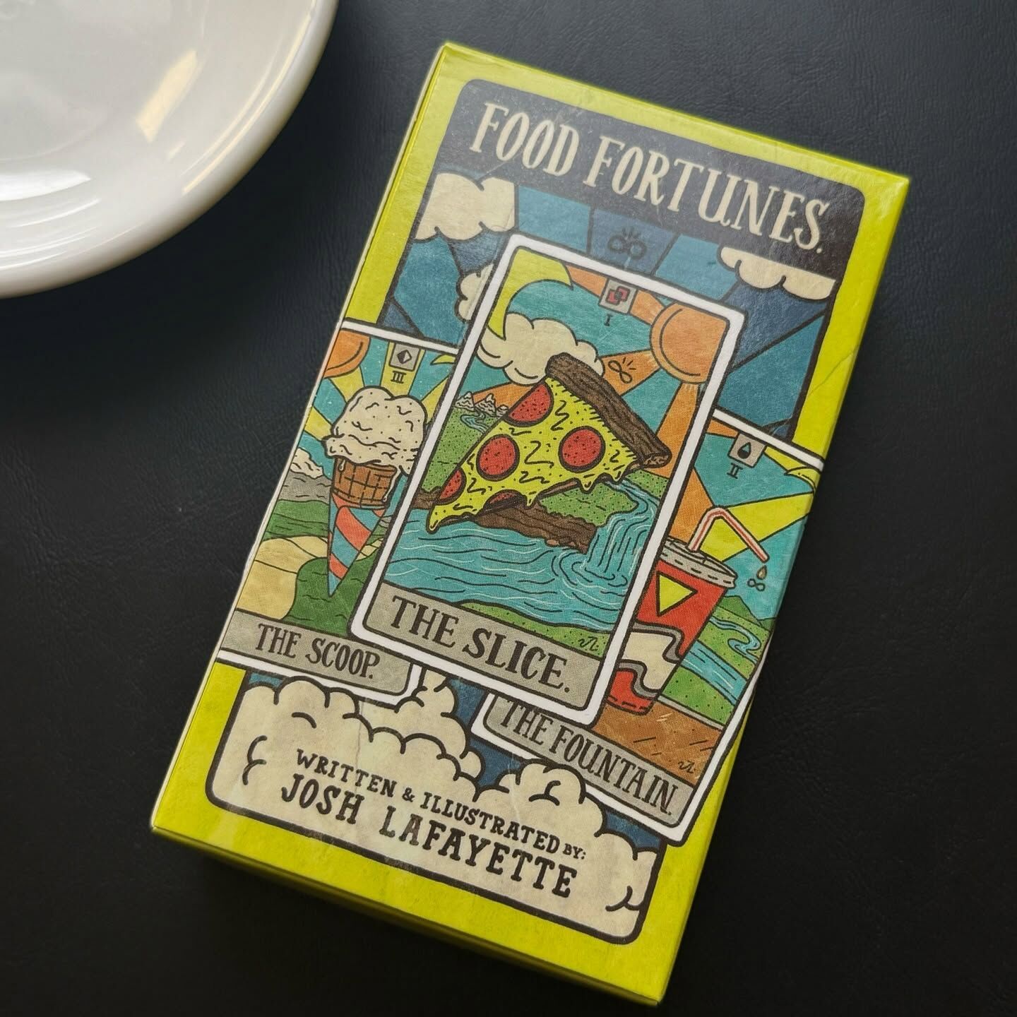 [原石] Food Fortunes 食物轉盤占卜卡 塔羅牌