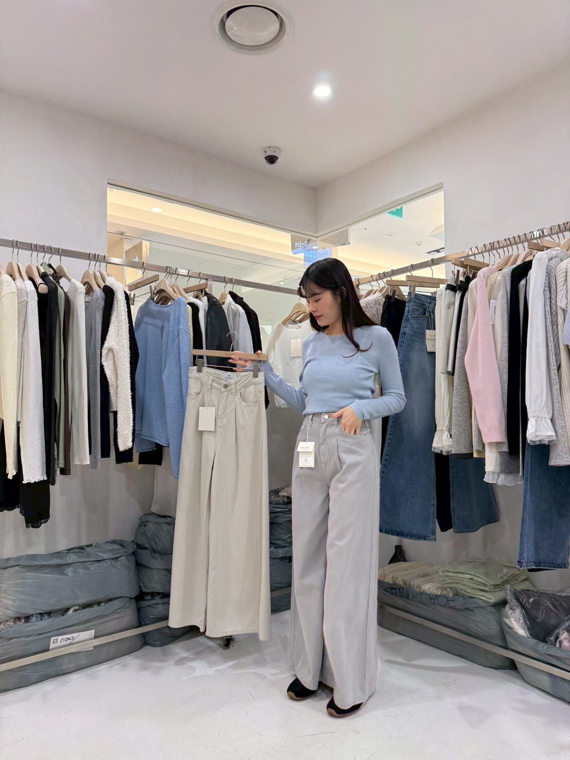 MB5519 內摺牛仔闊褲 *特價* (優惠碼同充值購物金不適用)