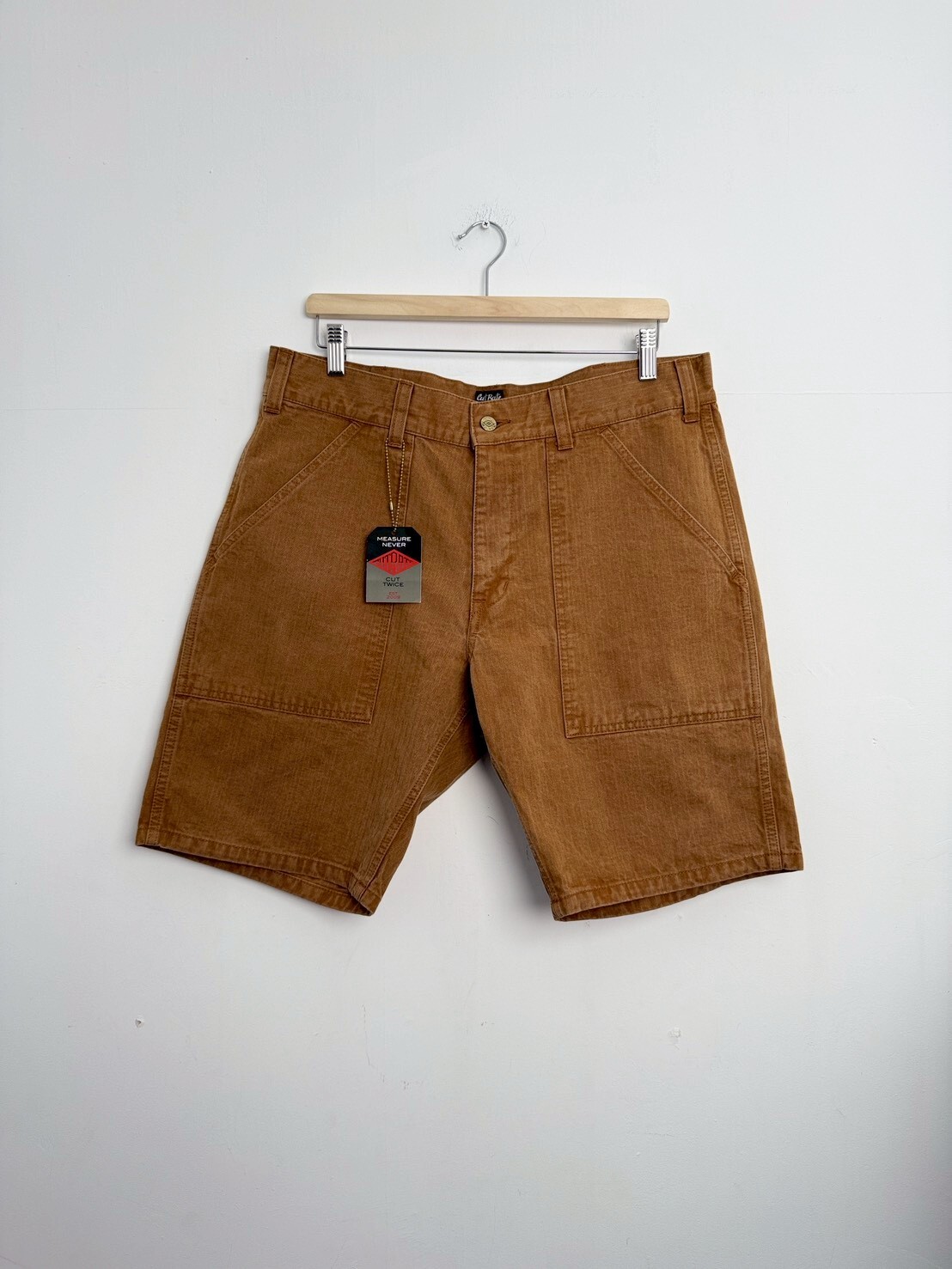 CUTRATE COTTON TWILL CHINO SHORTS SIZE 38
