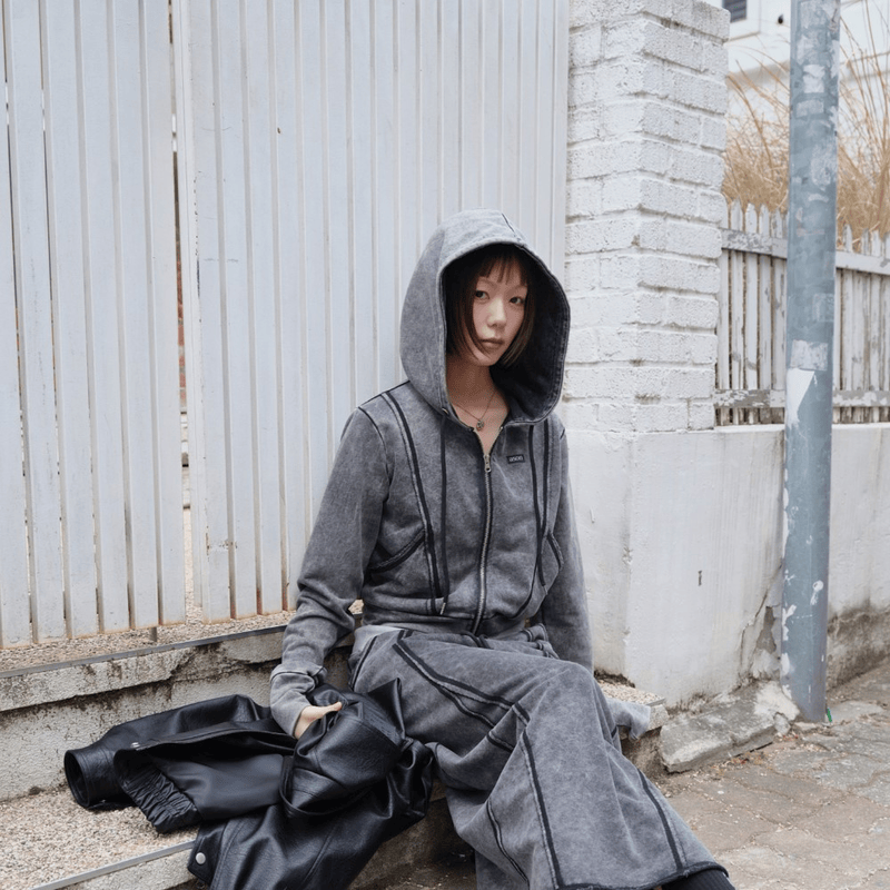 ASON｜11/2官網先上架26春季新款BELL WASHING HOOD ZIP-UP