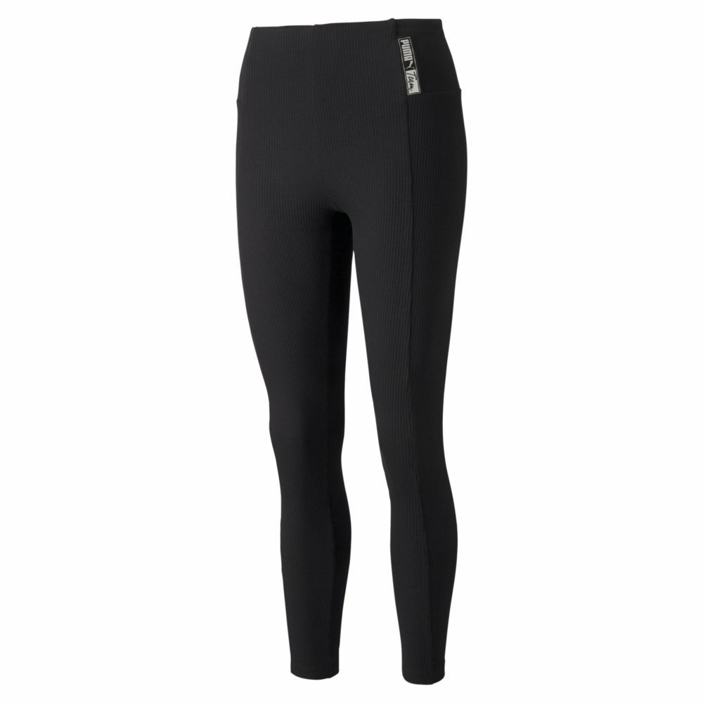 【現貨】Puma 緊身褲 長褲 羅紋 刺繡 內搭褲 Jolin 蔡依林同款 黑