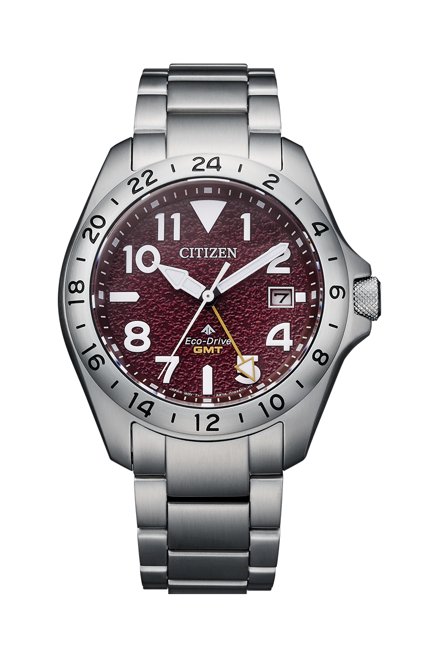 行貨 星辰 Citizen Promaster Land GMT 光動能手錶，防水深度達20bar，藍色錶盤 BJ7150-09L / 黑色錶盤 BJ7150-50E / 綠色錶盤 BJ7155-05X / 紅色錶盤 BJ7150-50W