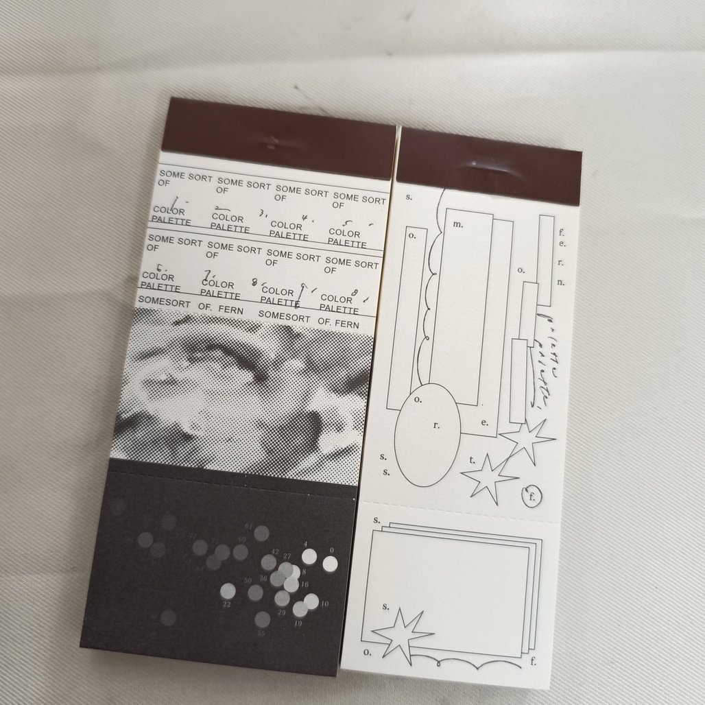 羊君．小手球/天使海棠 復古手撕便箋本 <整本/綜合分裝>