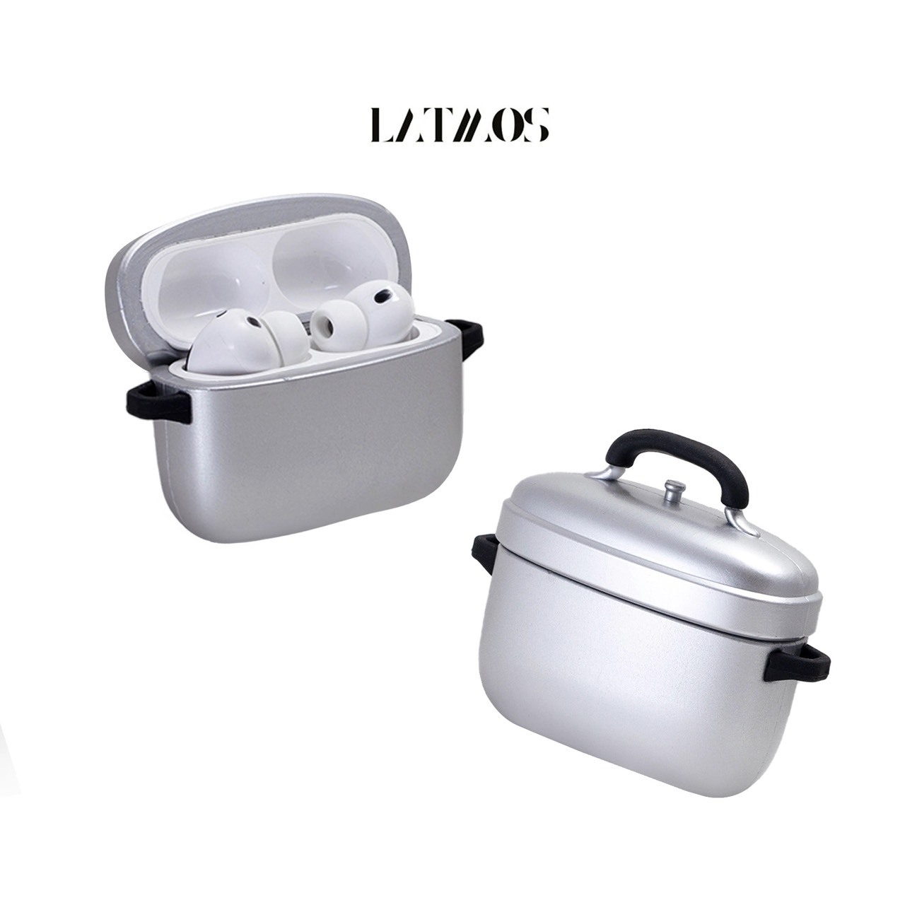 LATMOS 原創 電鍋 AIRPODS 耳機殼
