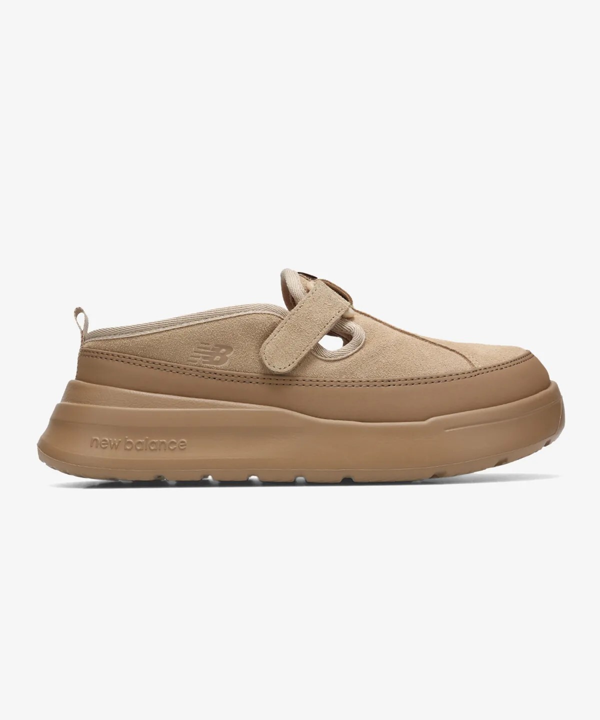 【OWN】New Balance 運動 穆勒鞋 機能 四季可穿 休閒 舒適 麂皮 不分男女 韓國限定 褐色 SD2510BE