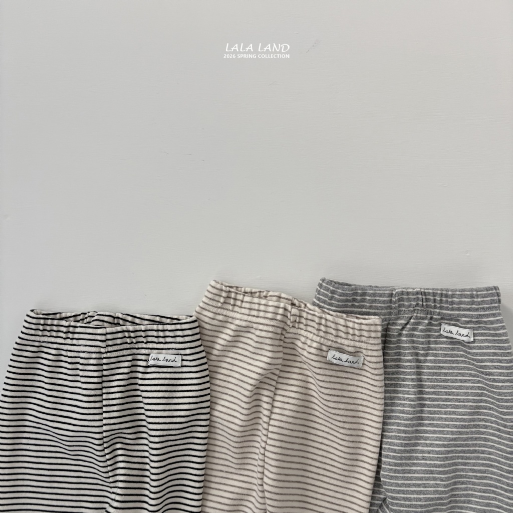 韓國🇰🇷 LALA LAND 條紋內搭褲(XS-XL)