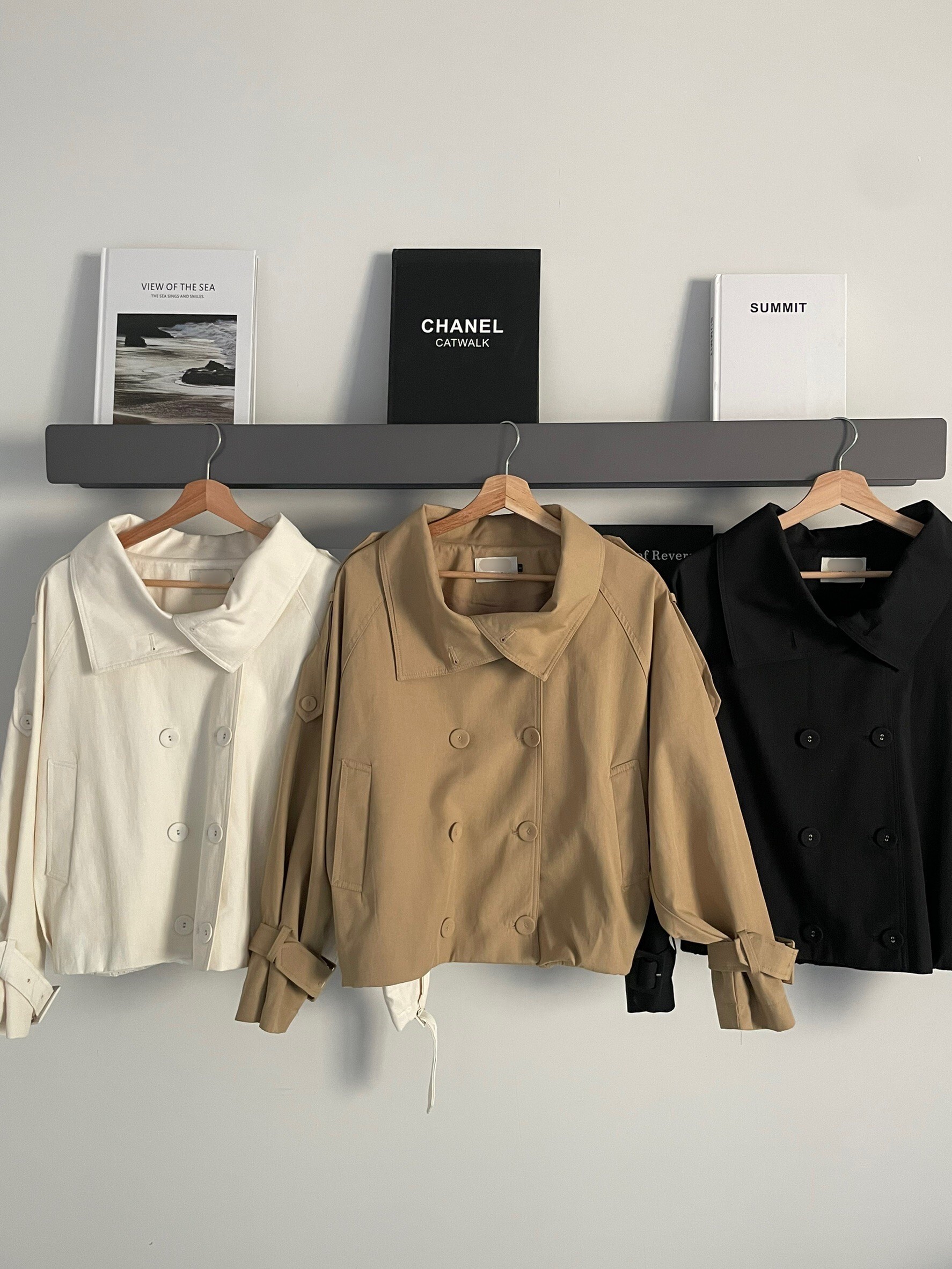 (現貨)#AI04 經典挺版風衣外套