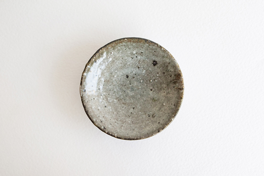 八田亨 - 白掛3寸皿
