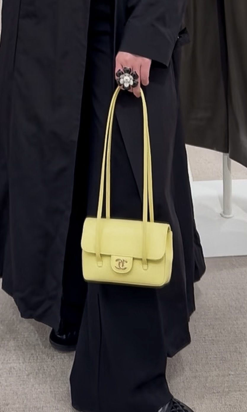 【7色入】Chanel 26P金標雙C Logo長手柄手提單肩包