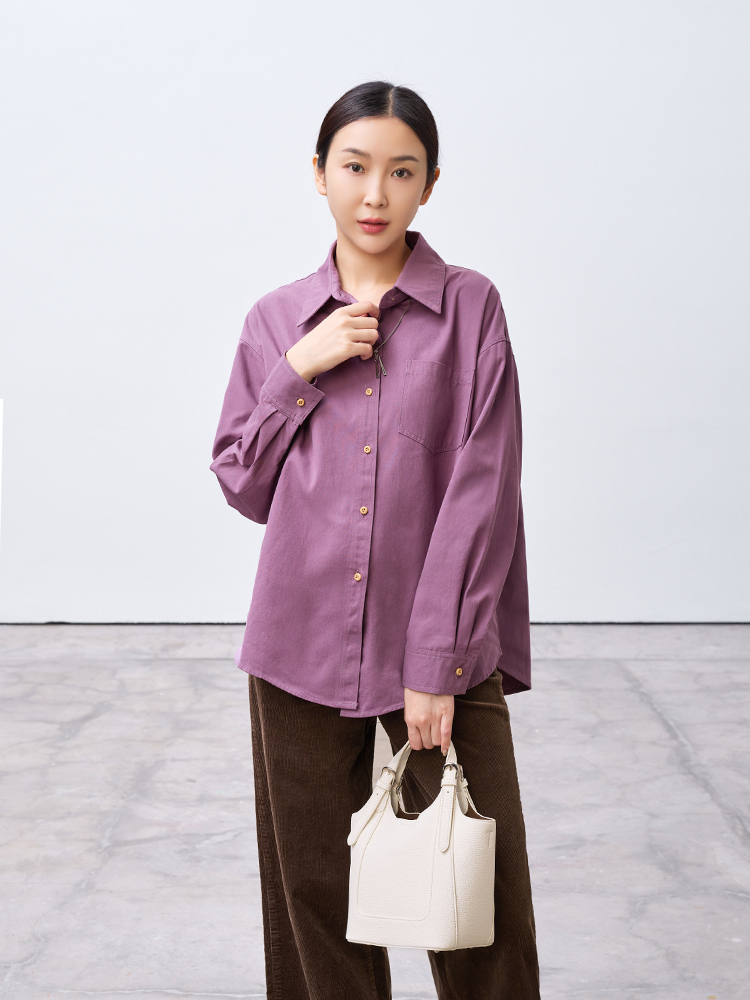 2603 OH ! HER嚴選純棉挺版襯衫