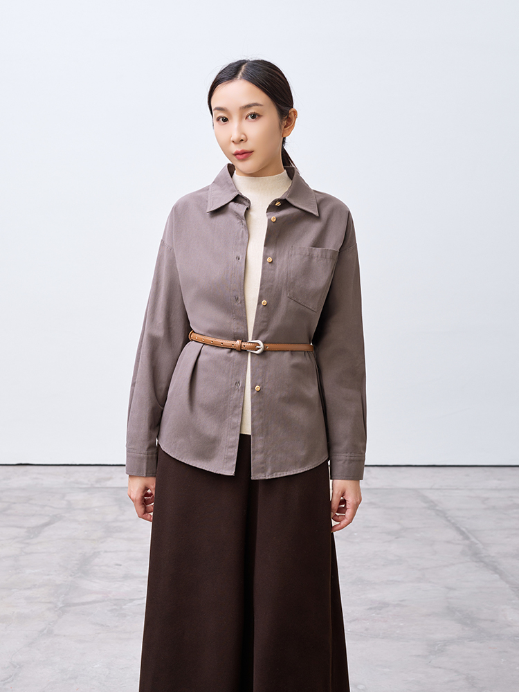 2603 OH ! HER嚴選純棉挺版襯衫