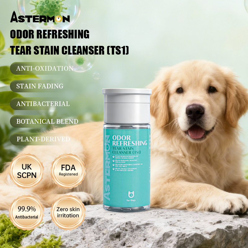 Pet  Odor Refreshing Tear Stain Cleanser suitable for dogs