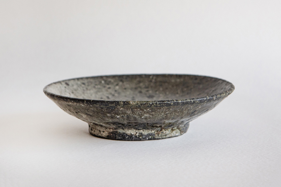 八田亨 - 白掛5寸皿