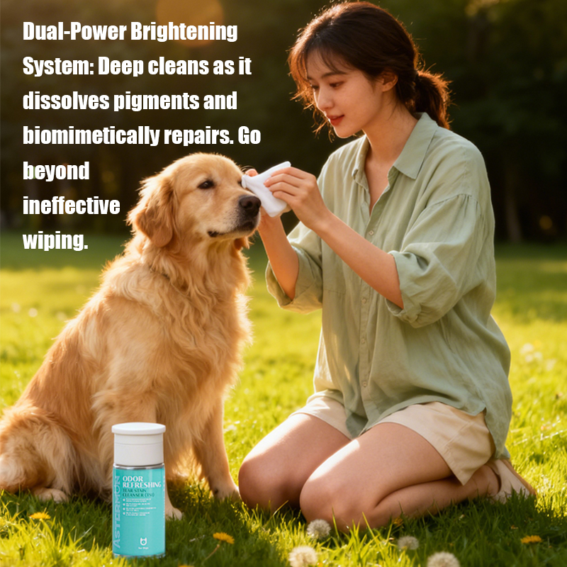 Pet  Odor Refreshing Tear Stain Cleanser suitable for dogs