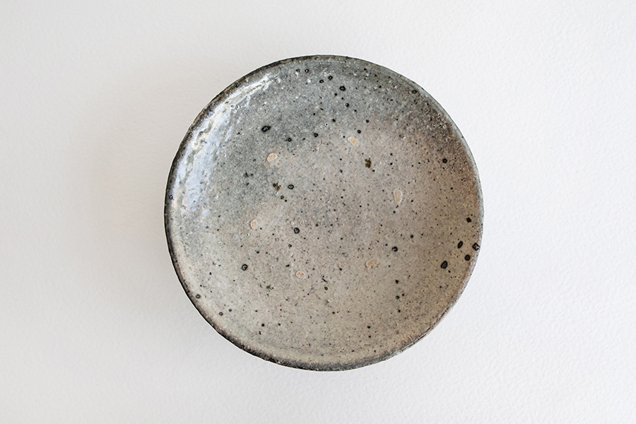 八田亨 - 白掛6寸皿