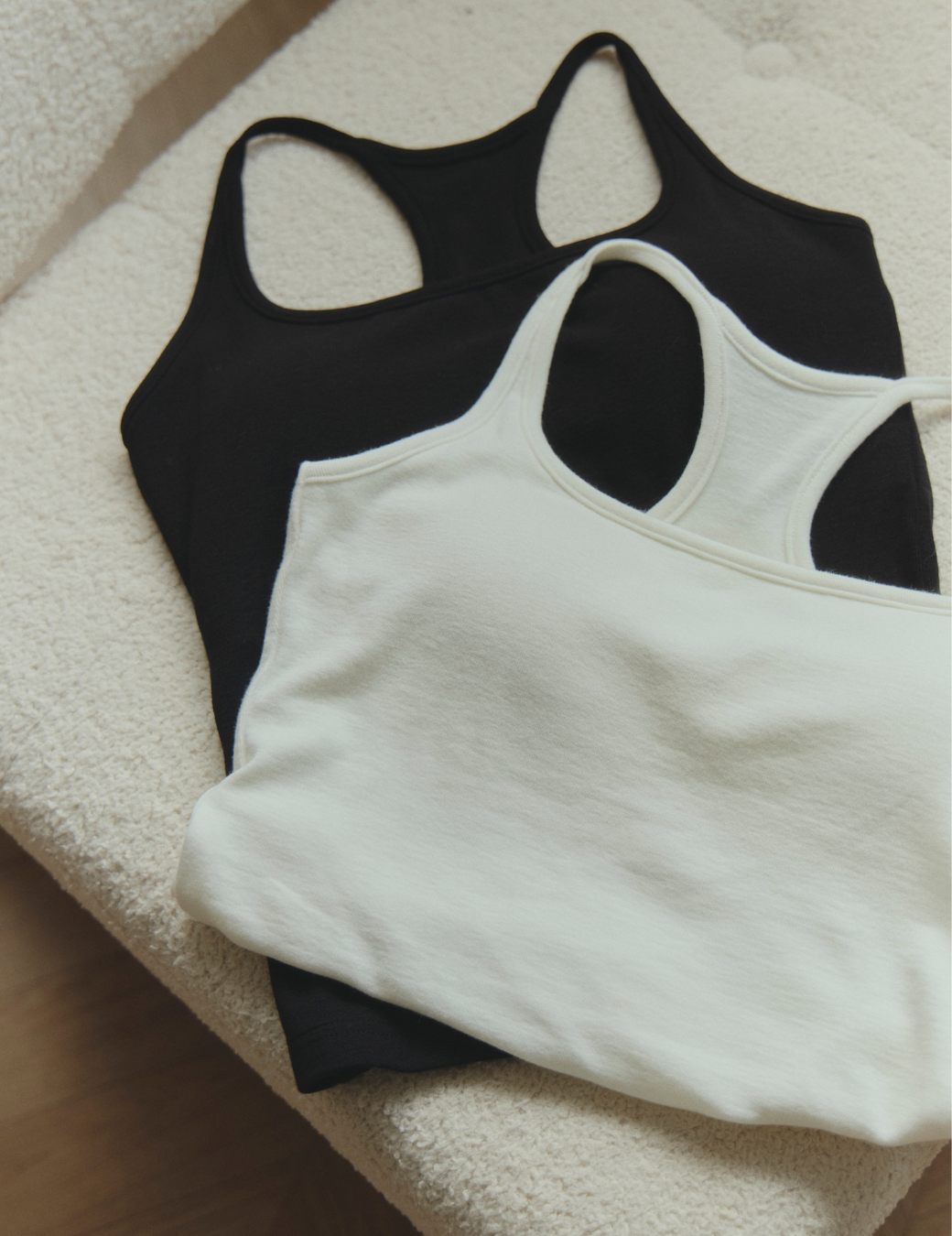 彈性工字Bra Top背心（白色/3尺寸）