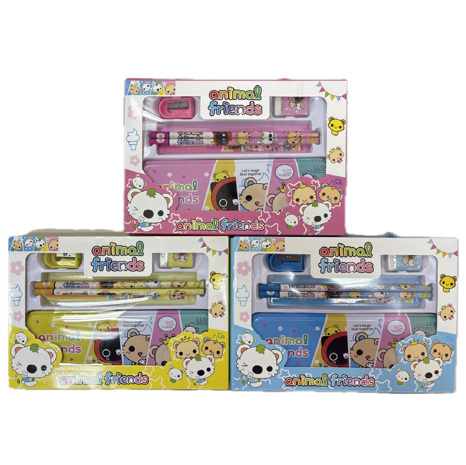 台中院｜可愛文具組(3色入)