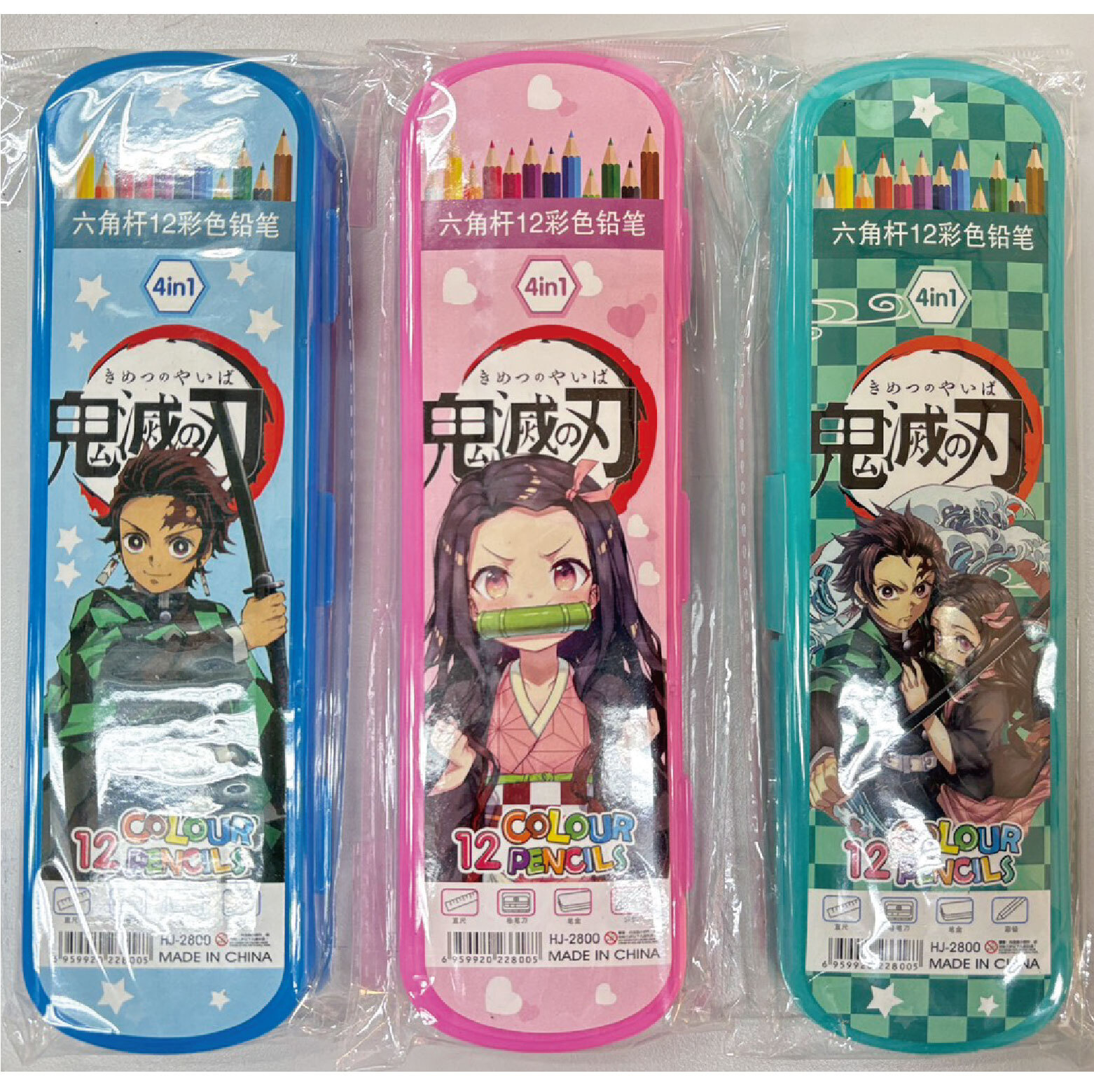 台中院｜知名動畫色鉛筆組(3色入)