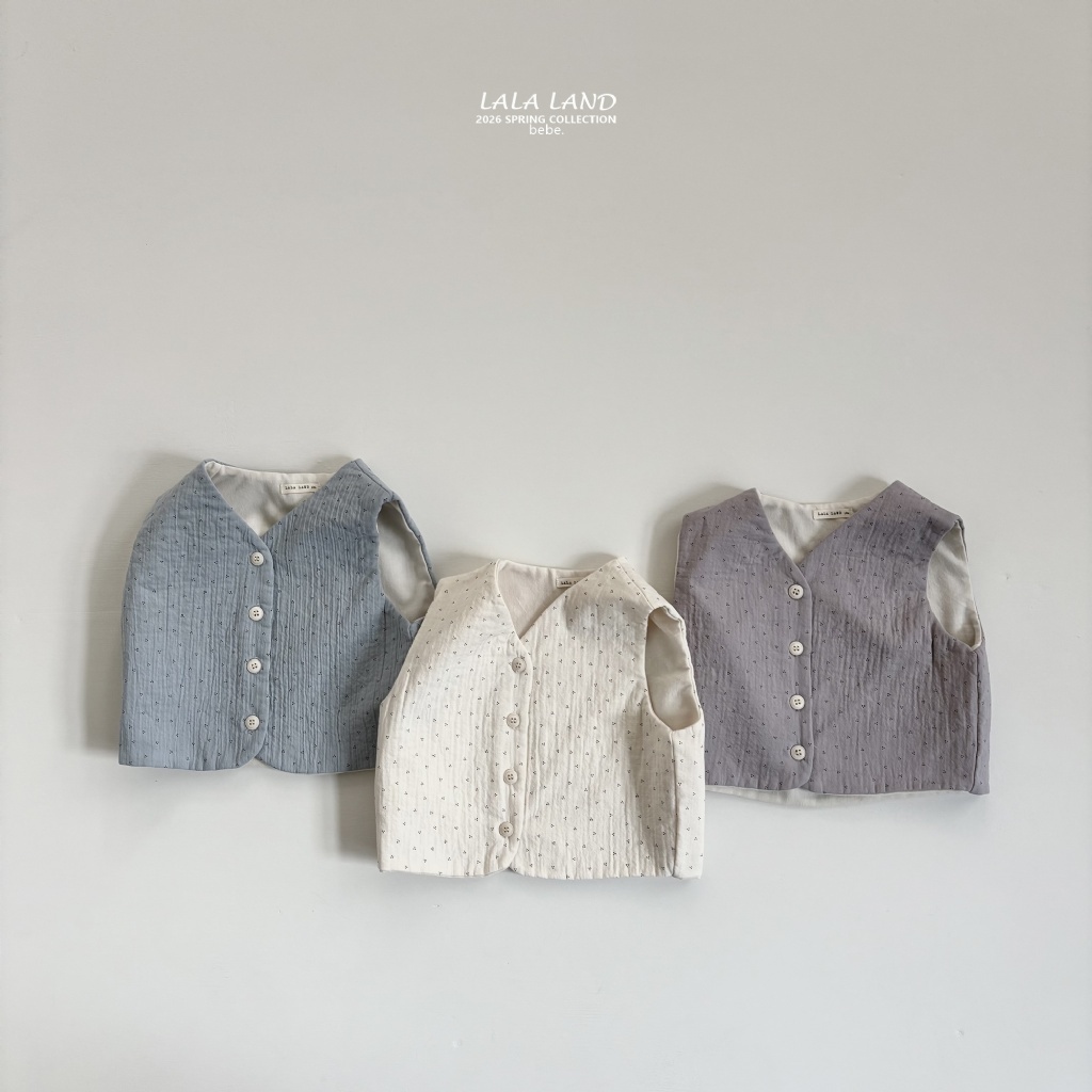 韓國🇰🇷 LALA LAND 舒適點點背心(12m/18m)