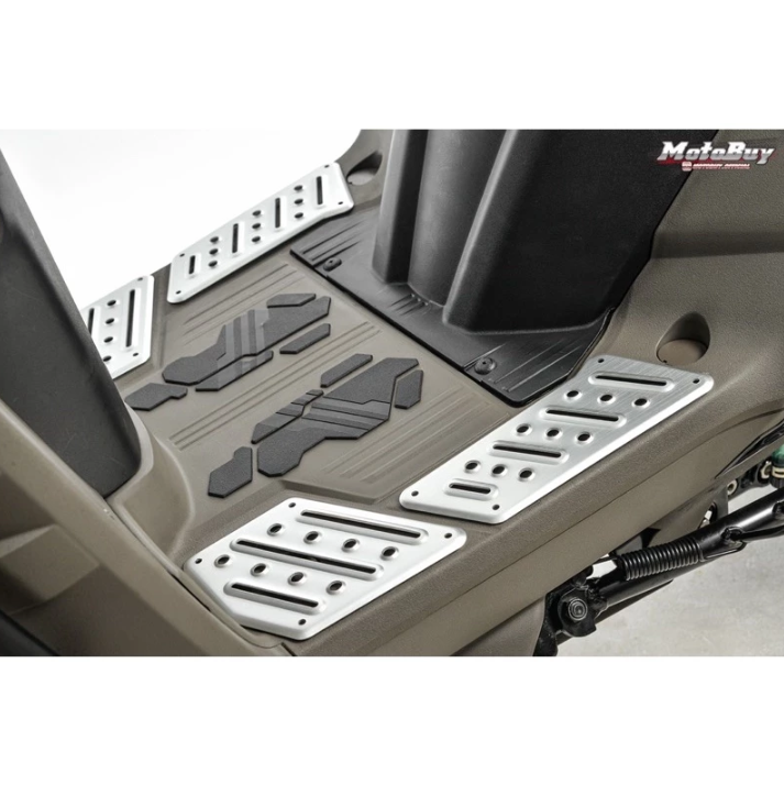 【KOSO】鋁合金 髮絲紋 腳踏板 腳踏 腳踏墊 排水 防滑 YAMAHA 水冷BWS