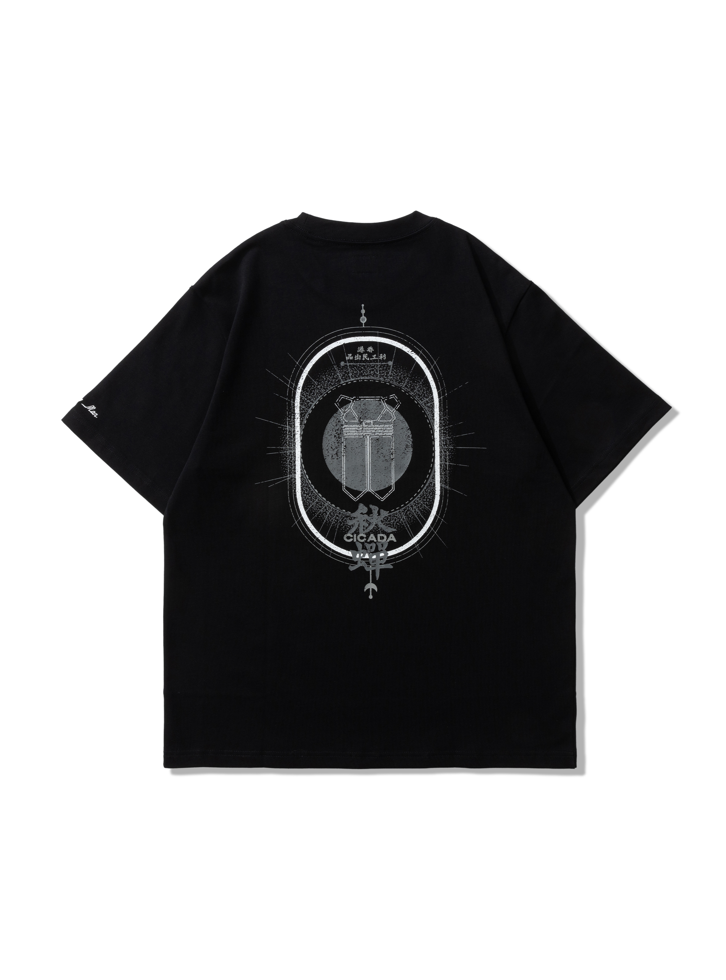 LKM CICADA TEE // BLK