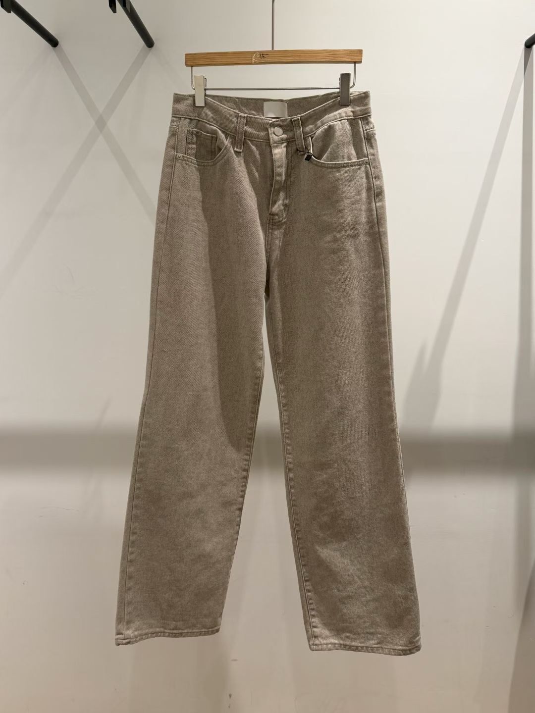 TS5509 做舊牛仔直筒褲 *特價* (優惠碼同充值購物金不適用)