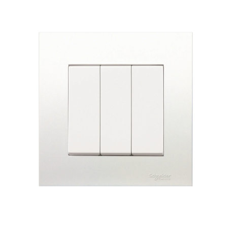 VIVACE(元雅)三位雙控開關制-[KB33-WE]