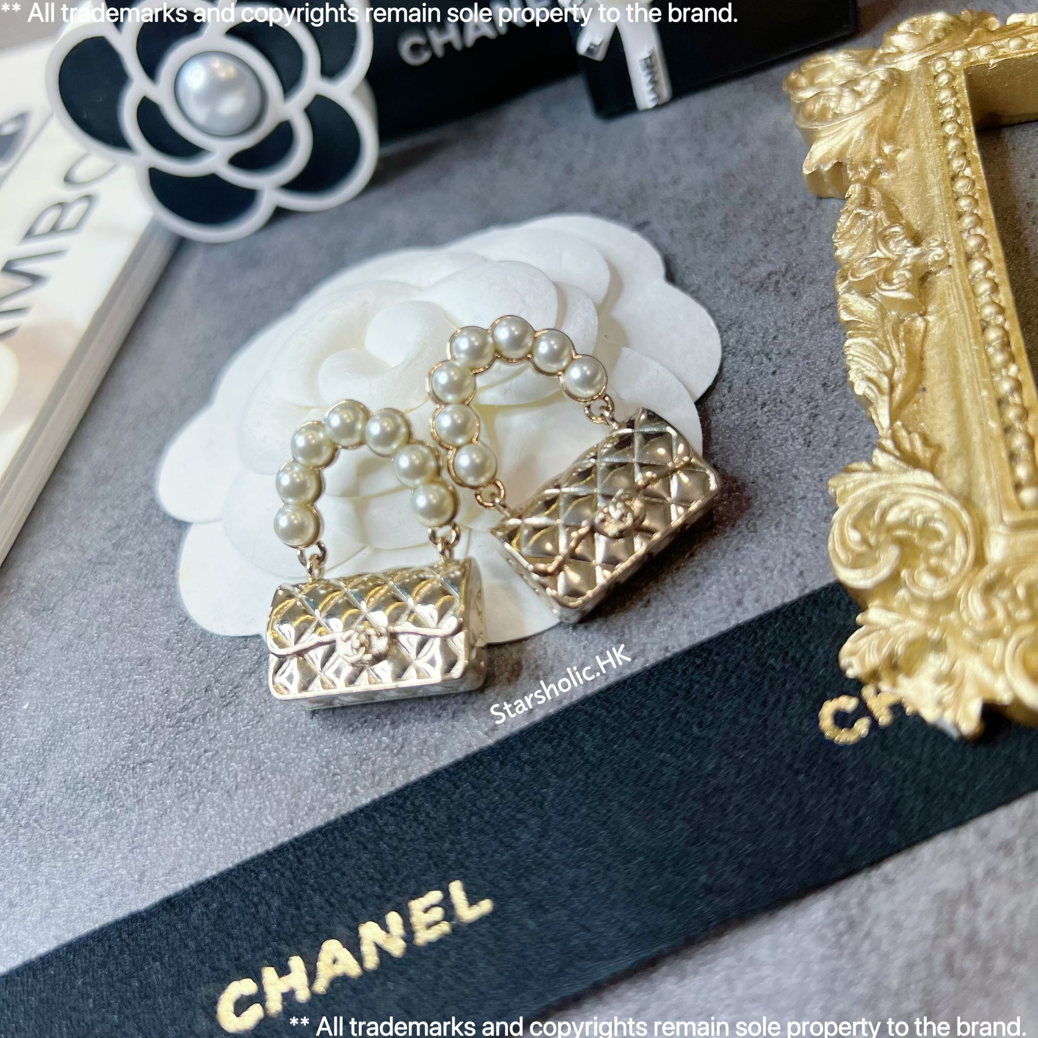 CHANEL 手袋珍珠  Earrings