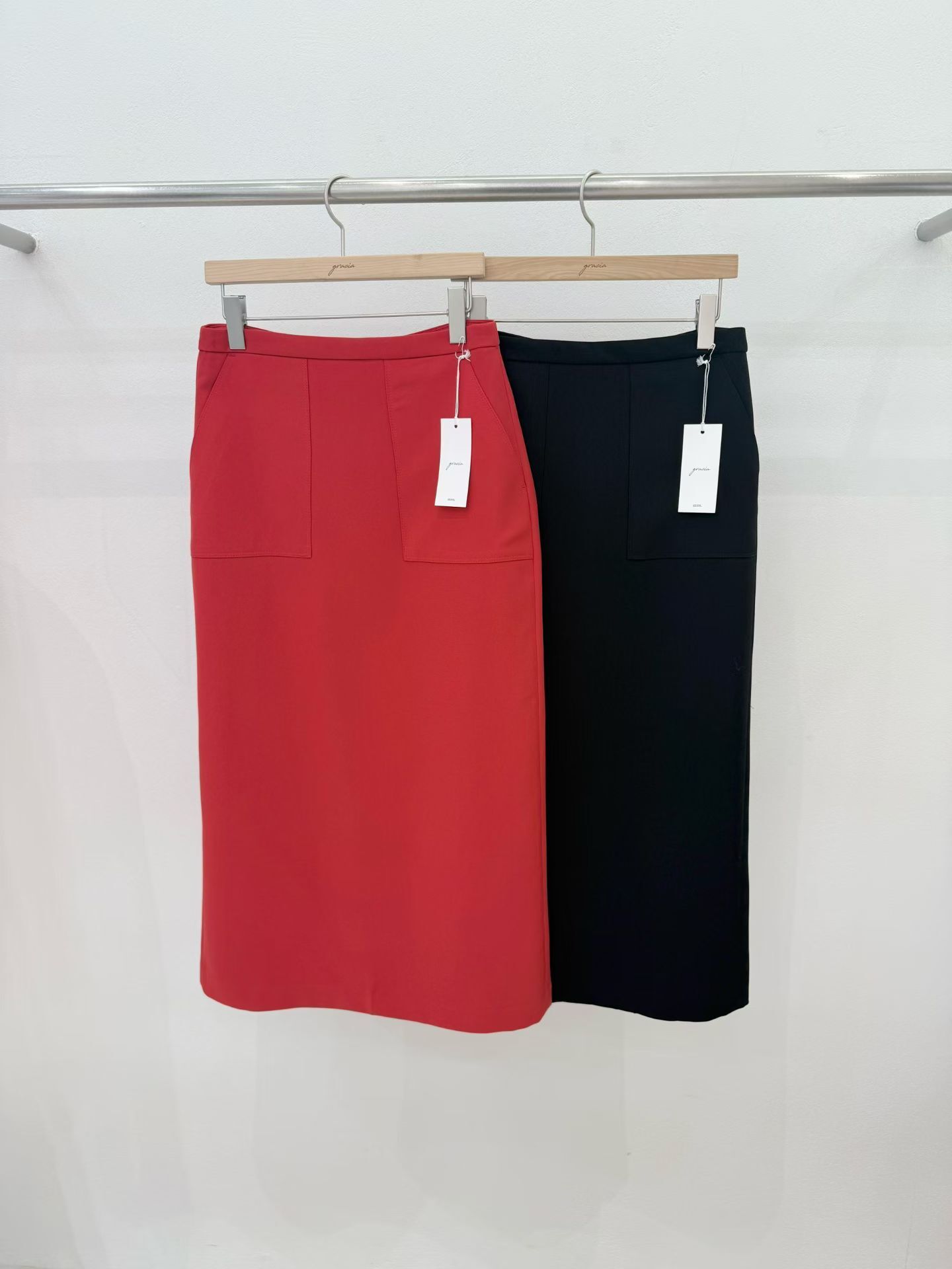 GC5508 口袋直筒裙 *特價* (優惠碼同充值購物金不適用)