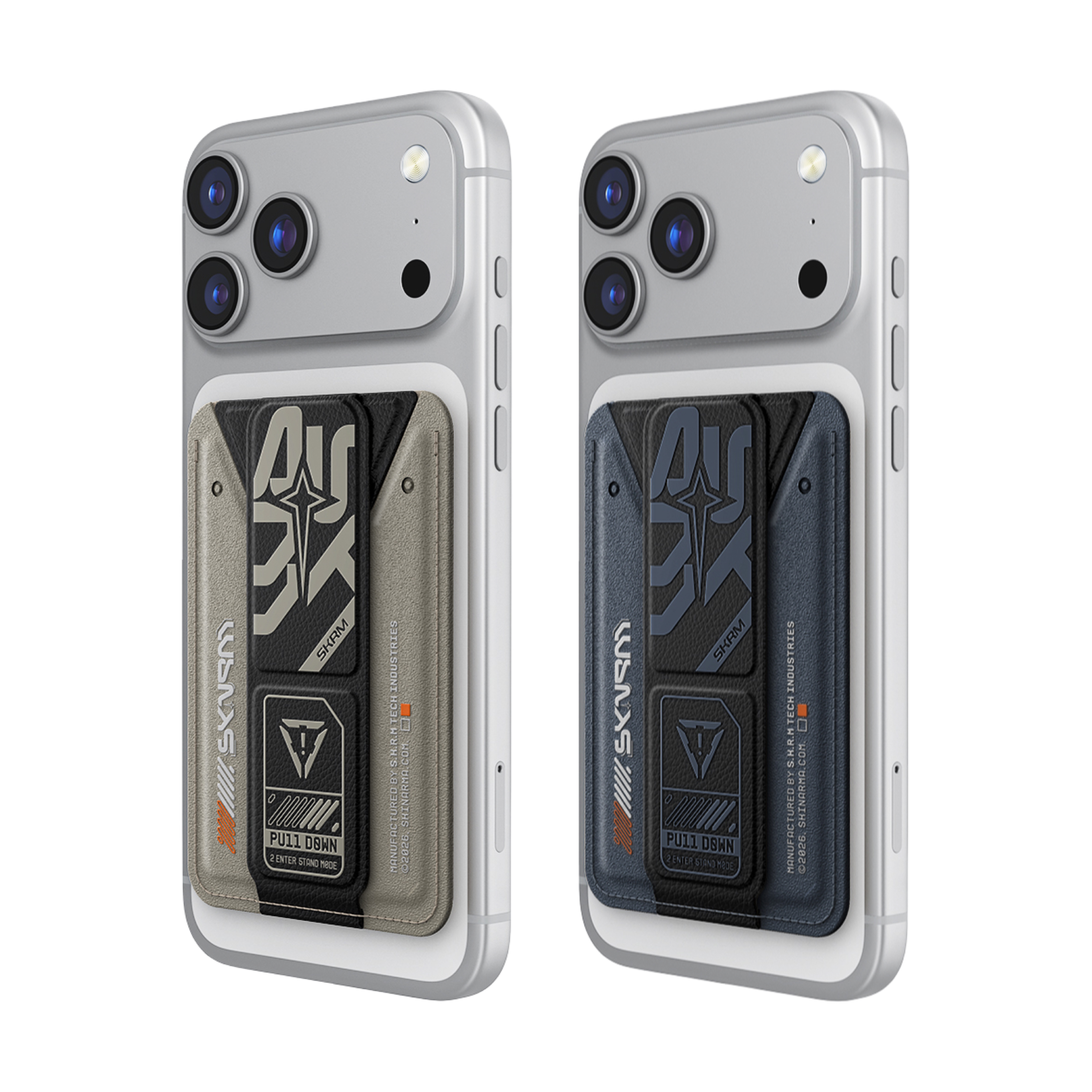 Skinarma Aegis 磁吸卡套附握持支架