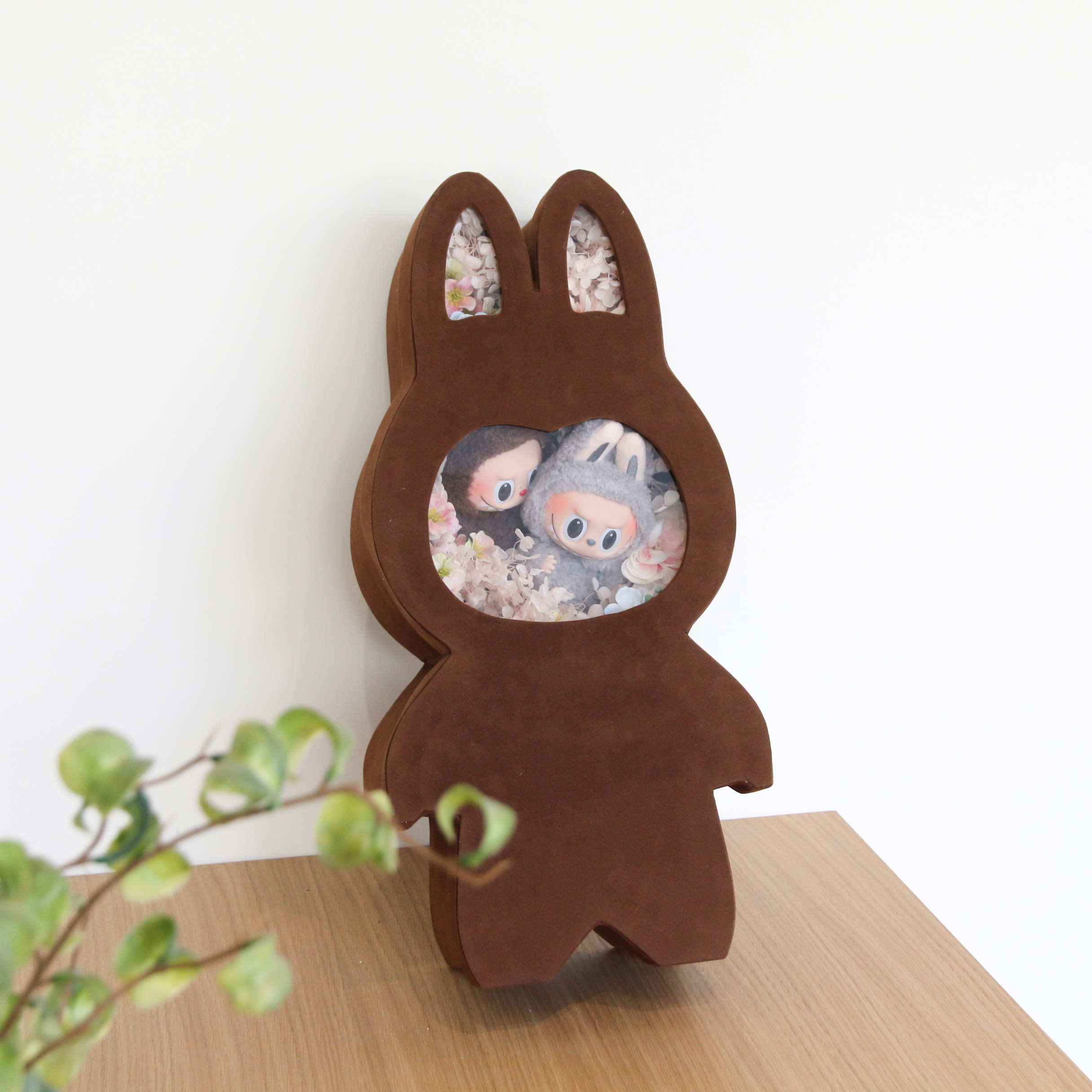 包裝 絨布紙盒 兔子造型 5色