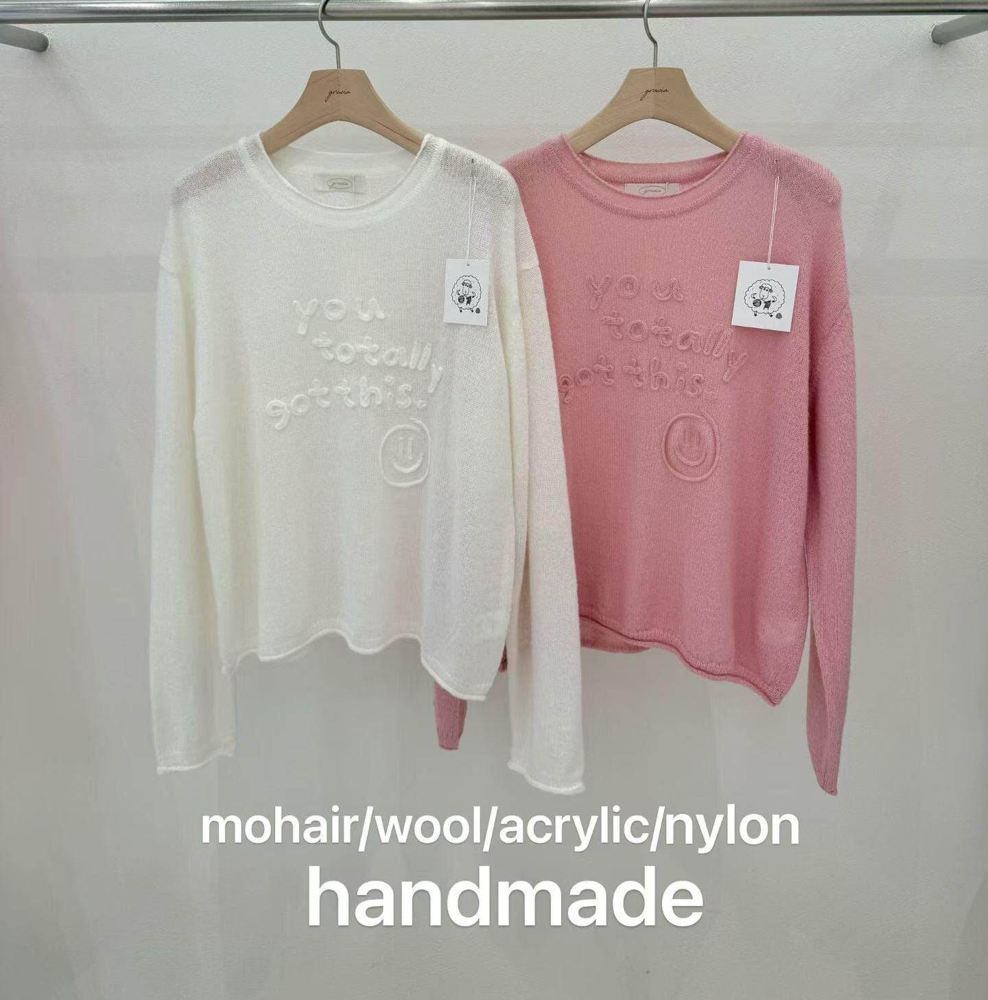 GC5512 立體圖案針織衫 *特價* (優惠碼同充值購物金不適用)