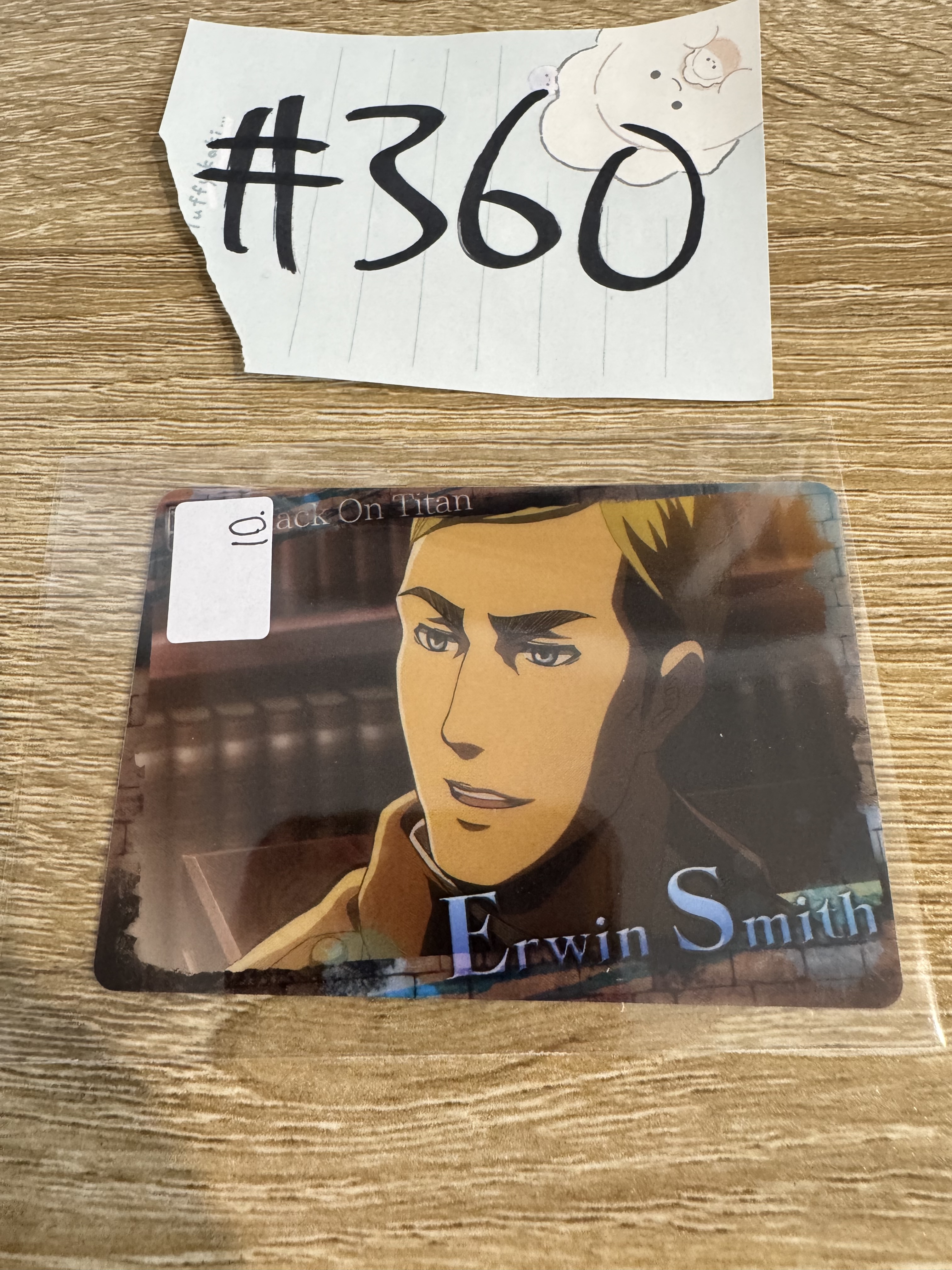 進擊的巨人 ERWIN 小卡#360