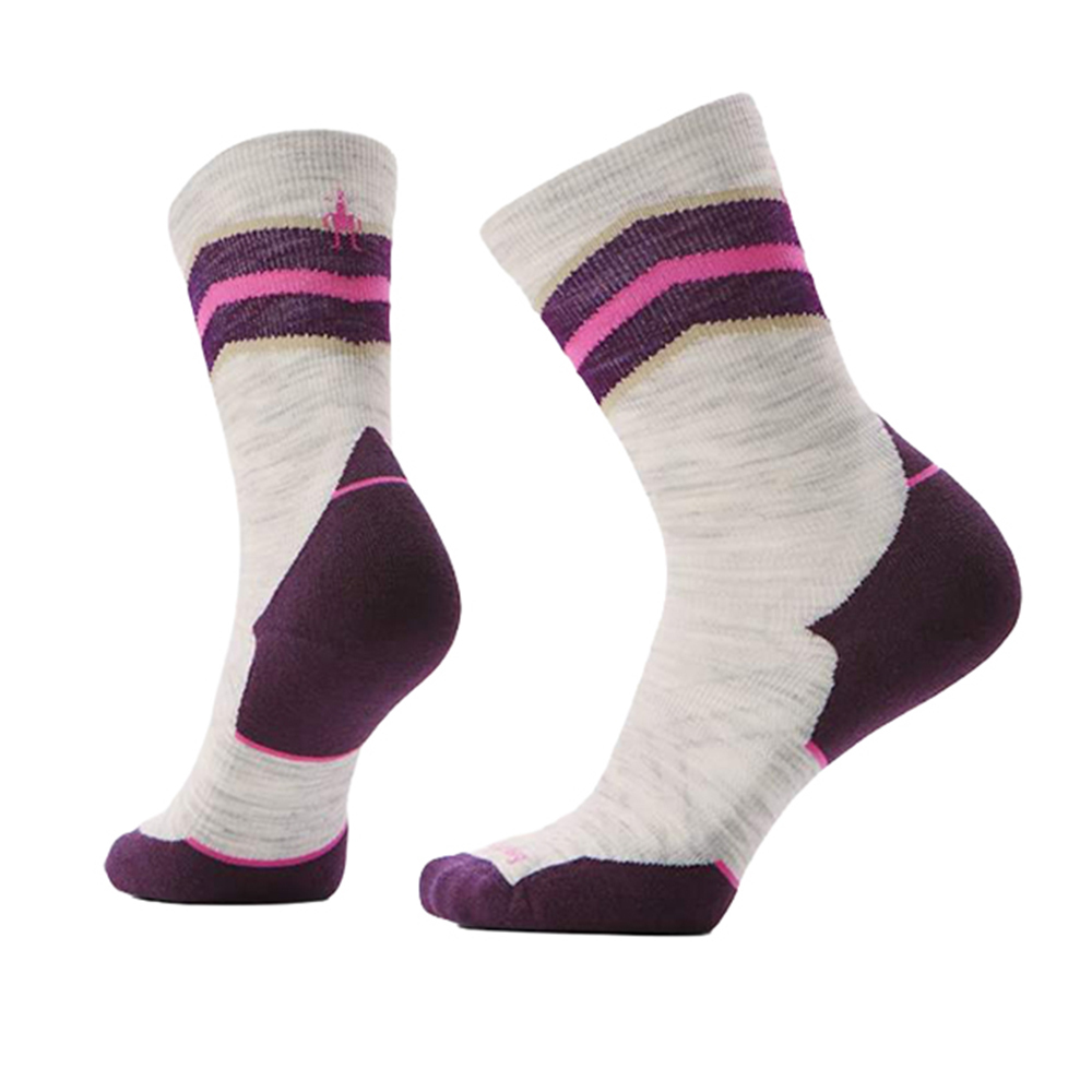 【Smartwool】女機能跑步局部輕量減震中筒襪 塵灰色 /SW001677