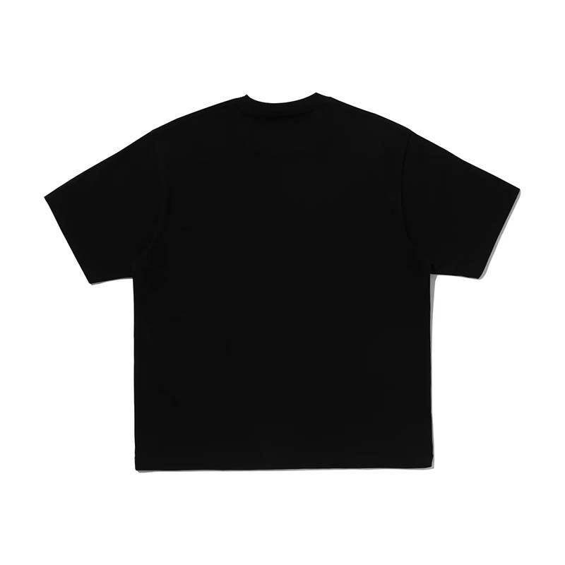 BAPE x CLOT 聯名迷彩 大學字體 短袖 黑色 BAPE-528 [台灣現貨]