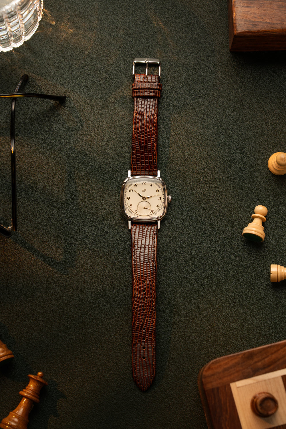 1954 Amalfi Mechanical - Steel / Off White