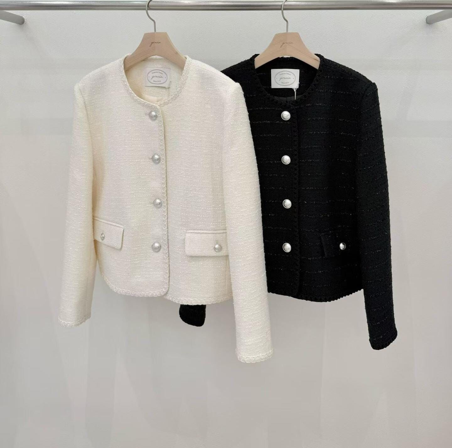 GC5517 小香法式外套 *特價* (優惠碼同充值購物金不適用)